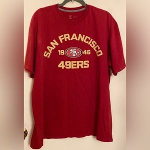 Nike San Francisco 49ers Men’s T-Shirt Red Short Sleeve Size XXL NFL